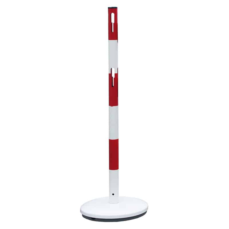 Poteau de balisage sans corde 100 cm inox main image 1