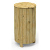 Corbeille bois ronde Rustica - Benito PA639T