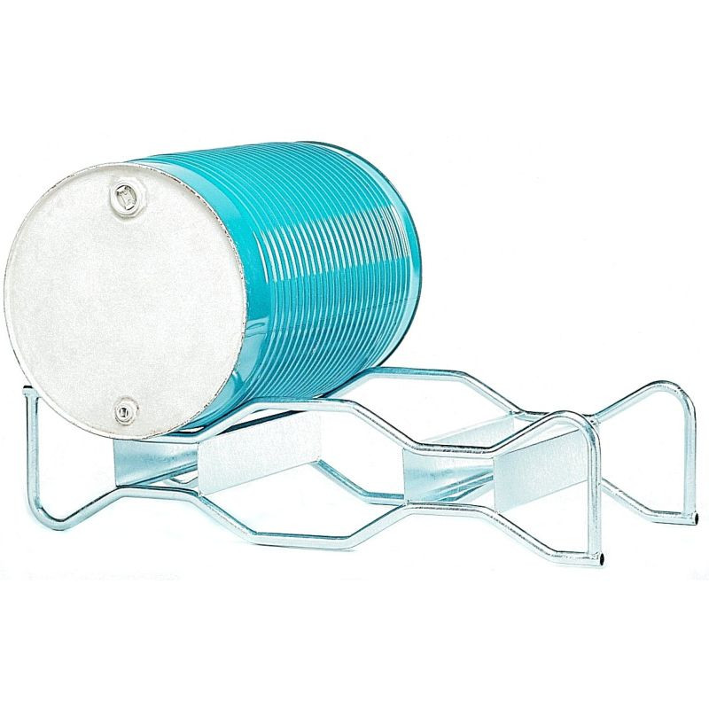 Support de stockage pour 2 fûts avec fourreaux de préhension 220 L