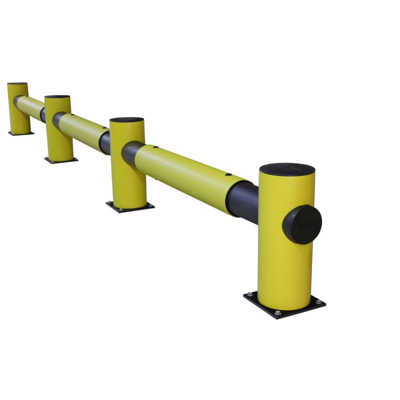 Barrière de rayonnage rail silmple D-flexx Charlie