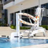 Siège ascenceur PMR de piscine mobile - MobiAccessPool
