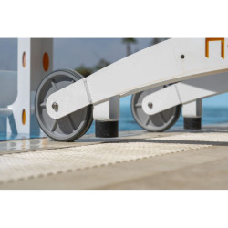 Siège ascenceur PMR de piscine mobile - MobiAccessPool