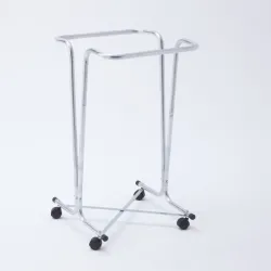 Support sac poubelle mobile 110l