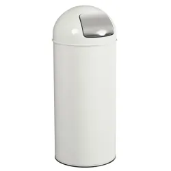 Poubelle d'intérieur avec couvercle à trappe - 45L - Push
