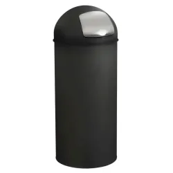 Poubelle Rossignol Push de bureau avec couvercle à trappe 45L