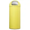 Poubelle d'intérieur avec couvercle à trappe - 45L - Push