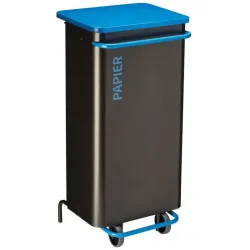 Poubelle de tri sélectif mobile d'intérieur - Nomade