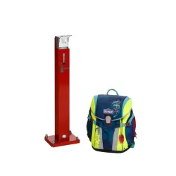 Station de désinfection des mains comamnde au coude - Enfant