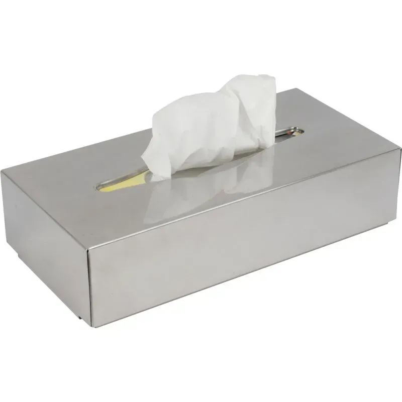 Distributeur en inox de mouchoirs 