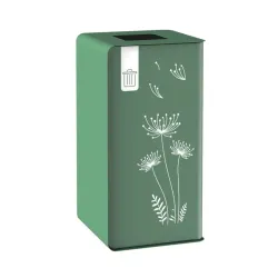 Poubelle de tri design 75l Rossignol Cubatri Signature