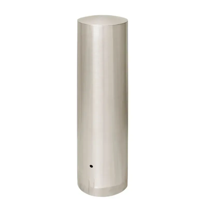 Borne anti bélier inox Andria - Tête plate