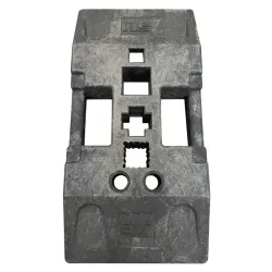 Plastobloc 24 kg - Empreinte 8x4 cm, 6x6 cm, 4x4 cm, 8x8 cm, D.4.2 cm