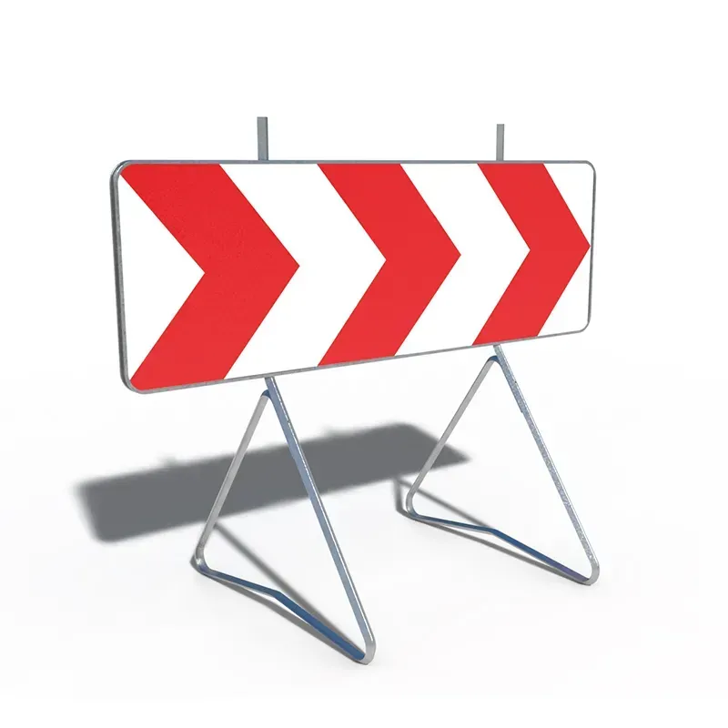 Panneau K8 temporaire - Déviation ou rétrécissement de voie - Dès