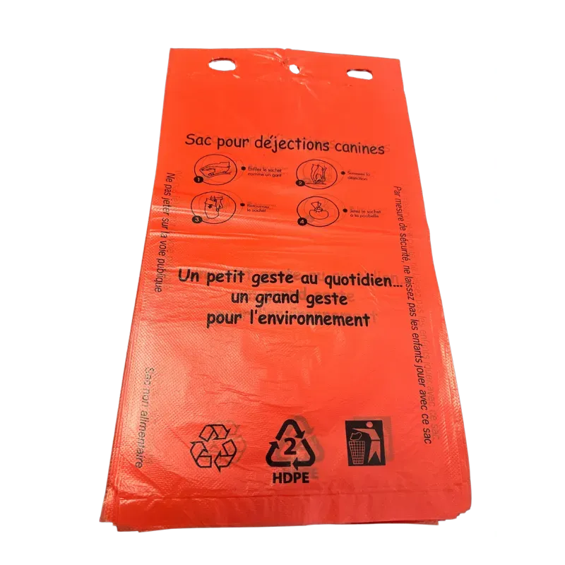 Sacs gants pour déjections canines - 500 / 2500 sacs
