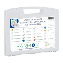 Valise de secours couvreur &amp; étancheur 4 à 6 personnes