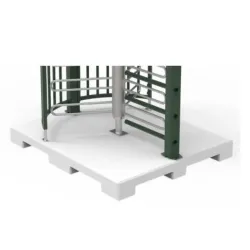 Tourniquet de sécurité avec grille tiers de tour - Hauteur 1,1 m