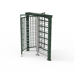 Tourniquet avec grille tiers de tour pour contrôle d'accès - H  2,1 m