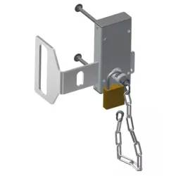 Boitier serrure pré percée pour cadenas pour tourniquet 33 et 43