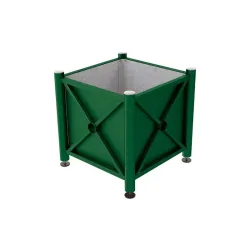 Bac à palmier acier Province Inox brossé