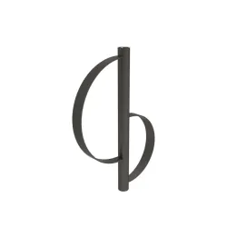 Potelet appui vélo avec pommeau City couleur au choix