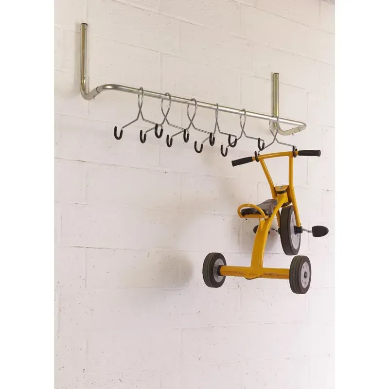 Support de rangement 6 trottinettes à fixer au mur