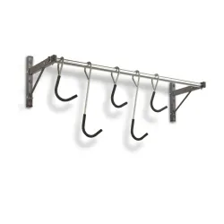Suspension avec crochets coulissants pour 5 vélos