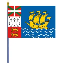 Drapeau DOM-TOM - St Pierre et Miquelon