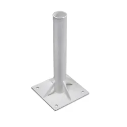 Support de fixation pour mât de pavillon d.60 mm sur terrasse