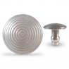 Clou podotactile en Inox A2/304 - Calypso - Tige standard à frapper - CP25-EB