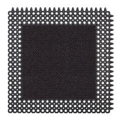 Caillebotis d'entrée caoutchouc avec insert tapis à clipser - 593 Master Flex C12 Caillebotis d'entrée caoutchouc avec insert tapis à clipser - 593 Master Flex C12
