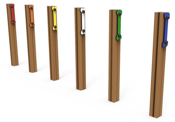 Kit Agility pour chien Benito Slalom