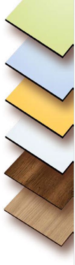 Couleur panneau compact pour panneau parcours santé