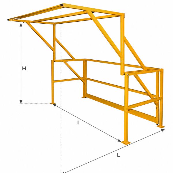Dimensions barrière écluse basculante Dimensions barrière écluse basculante