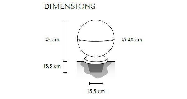 Dimensions borne Serem Globe