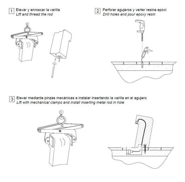 Mode d'emploi banc béton assis debout Magourban Sit up