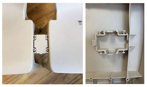 Système d'accroche pour chaise Elena