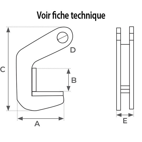 Pince pour tube en acier ou béton
