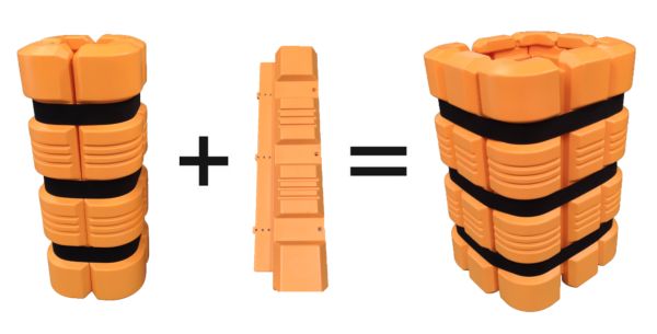 mode d'emploi de la protection réglable pour poteau