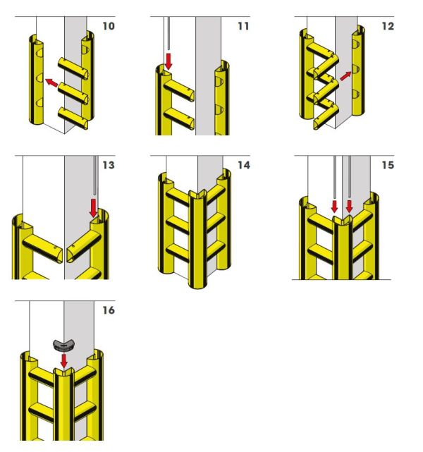 Notice de montage de la protection de poteau en pvc Guide de montage de la protection de poteau en PVC