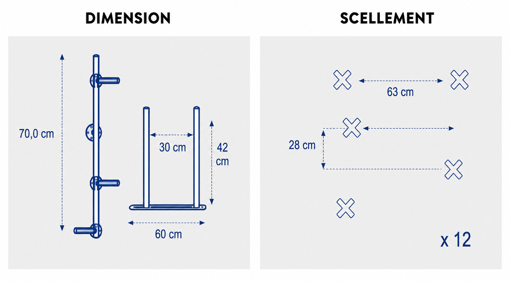 slalom pour parcours agility